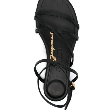 Jacquemus Women Les Sandales Pralu Shoes-Flat Black