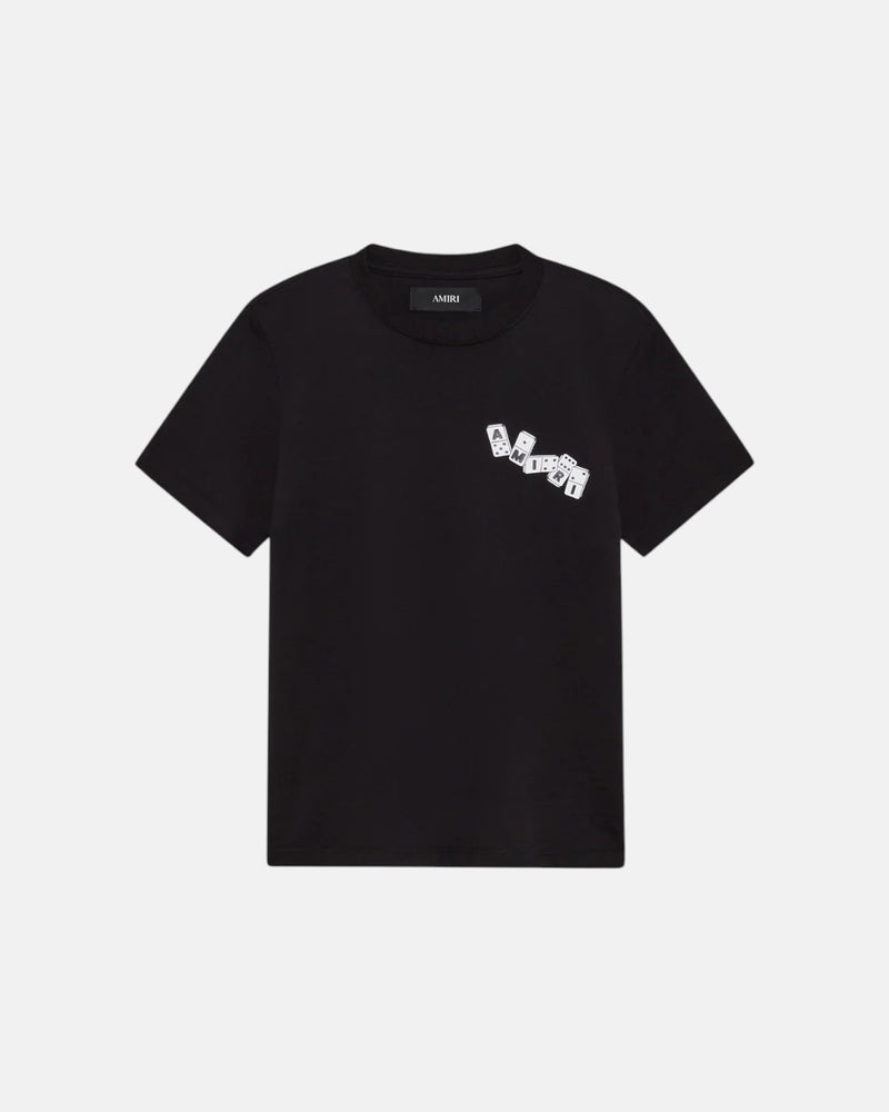 Ma Amiri Domino Tee Black