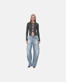 Paneled Jean Indigo