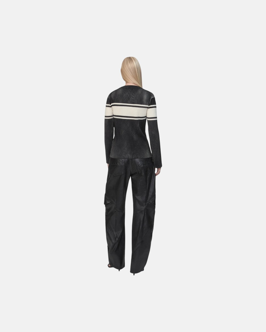 Amiri Sport Ls Tee Black