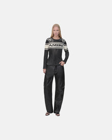 Amiri Sport Ls Tee Black