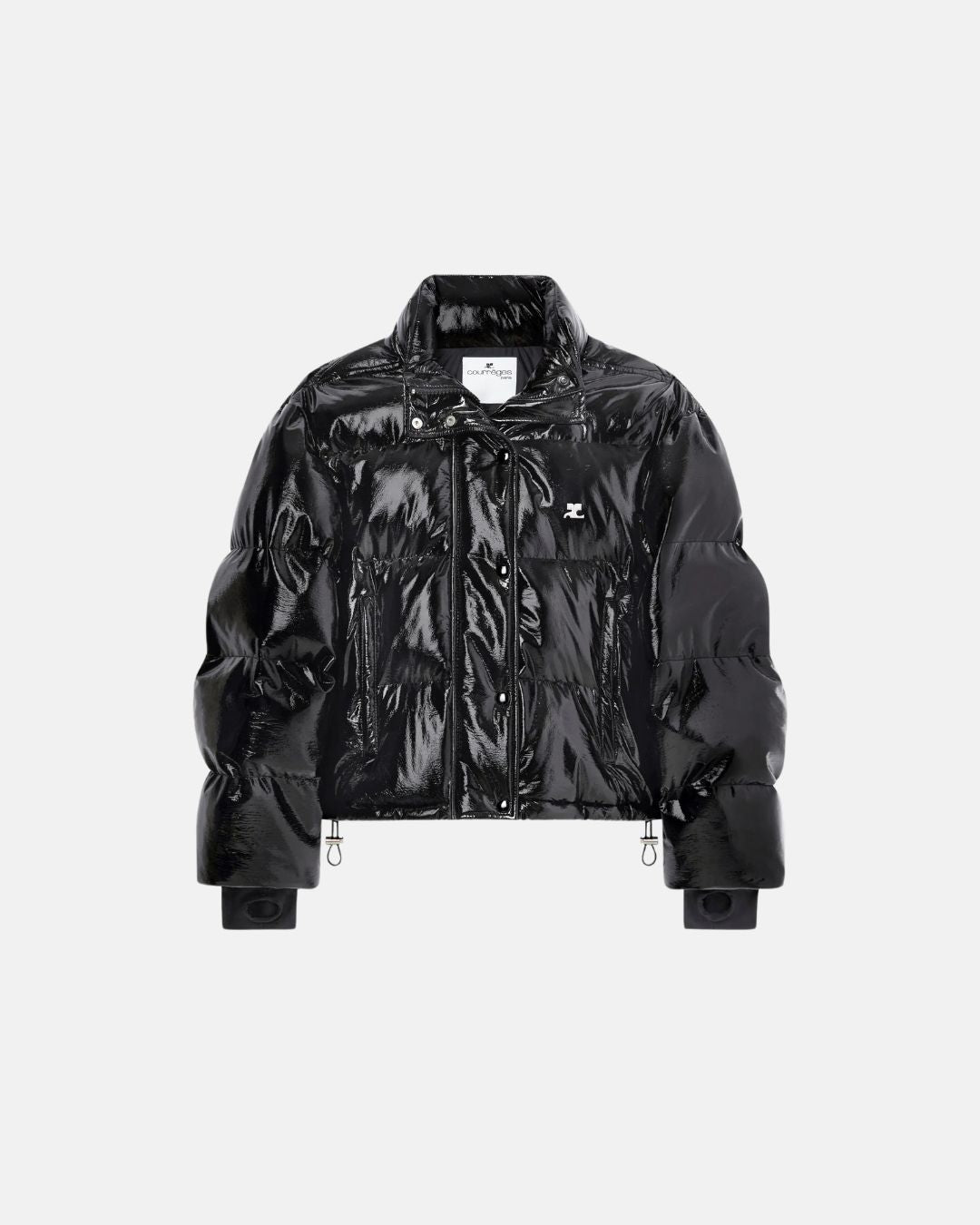 Puffer Jacket Ac Vinyl Black – Jet Mexico