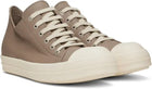 Low Top Leather Sneaker Flesh/Milk/Milk