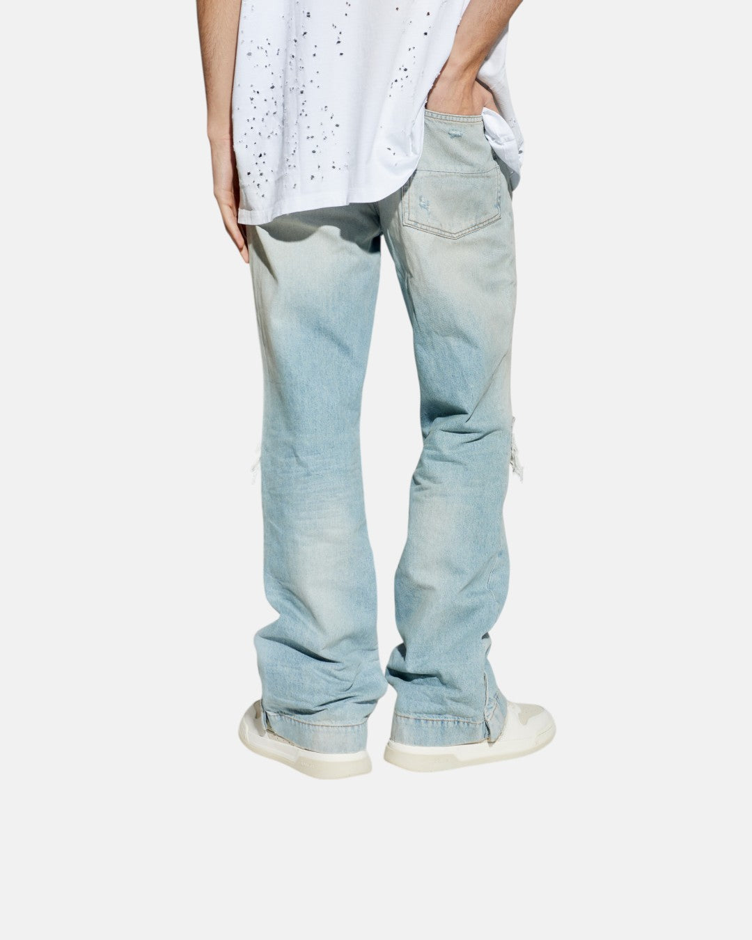 Mx1 Straight Flare Jean Mist Indigo