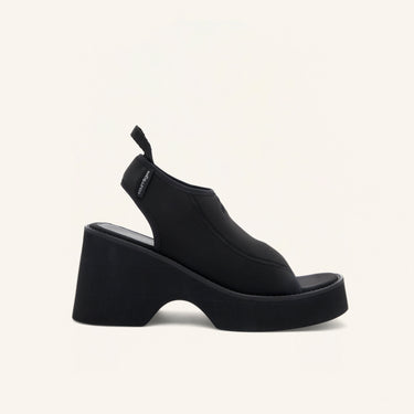 Courreges Shoes Wave Sandals Black