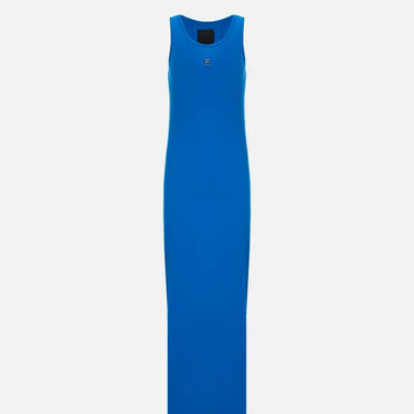 Givenchy Women Tank Dress In Knit Moroccan Blue