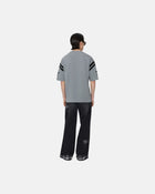 Flannel Repair Baggy Jean Steel Black