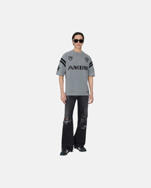 Flannel Repair Baggy Jean Steel Black