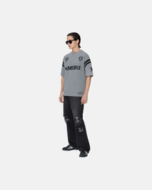 Flannel Repair Baggy Jean Steel Black