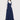 Kenzo Long Frilled Dress Midnight Blue