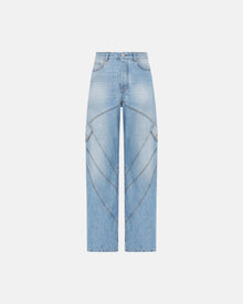 Paneled Jean Indigo