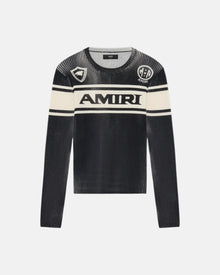 Amiri Sport Ls Tee Black
