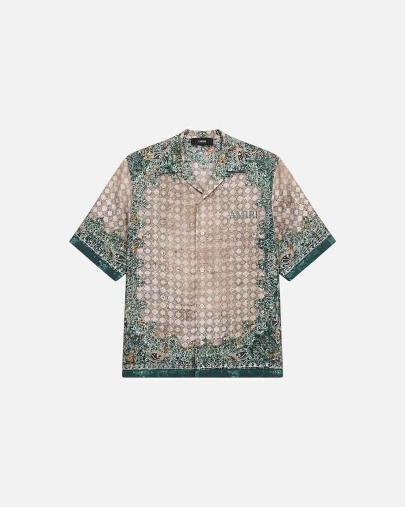 Bandana Bowling Shirt Multi