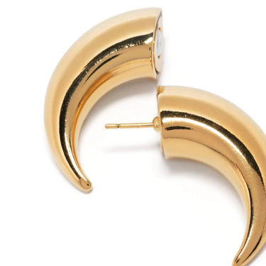 Marine Serre Regenerated Tin Chamanic Stud Earring Golden
