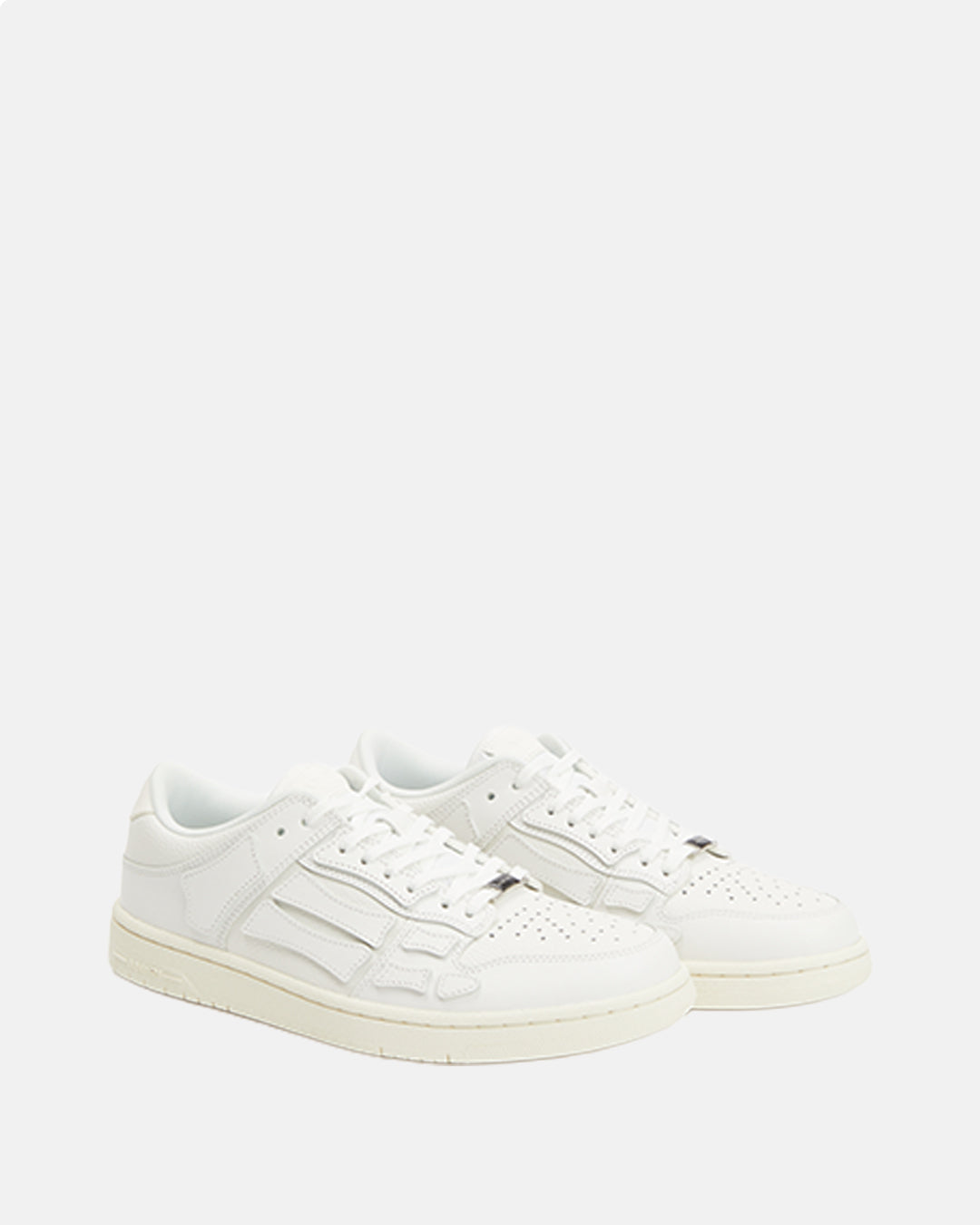 Skel Top Low White/White/Vintage