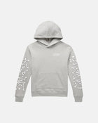 Bones Stacked Hoodie Grey