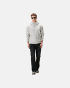 Bones Stacked Hoodie Grey
