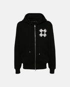 Ma Quad Zip Up Hoodie Black