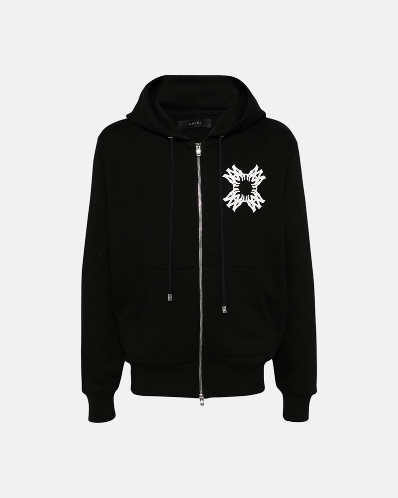 Ma Quad Zip Up Hoodie Black