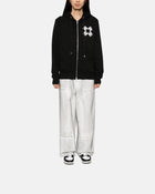 Ma Quad Zip Up Hoodie Black