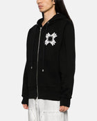 Ma Quad Zip Up Hoodie Black