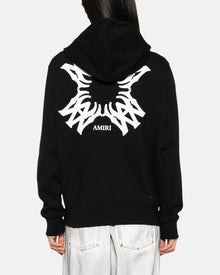 Ma Quad Zip Up Hoodie Black
