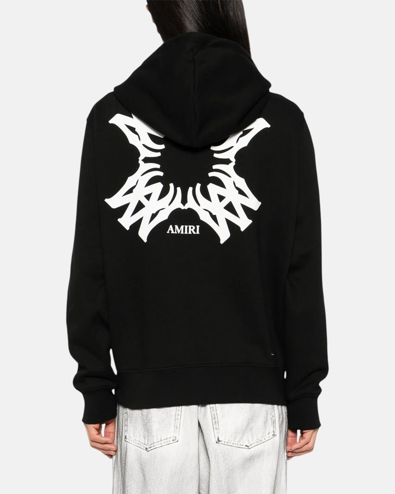 Ma Quad Zip Up Hoodie Black