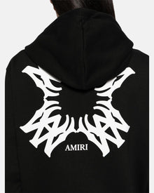 Ma Quad Zip Up Hoodie Black