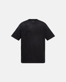 Ma Ma Shotgun Embroidered Tee Black