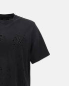 Ma Ma Shotgun Embroidered Tee Black
