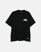 Three Star Tee Black