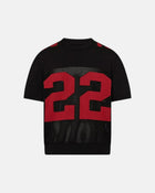 22 Tee Black Red