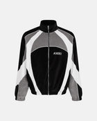 Oversized Panel Track Jacket Black