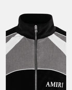 Oversized Panel Track Jacket Black