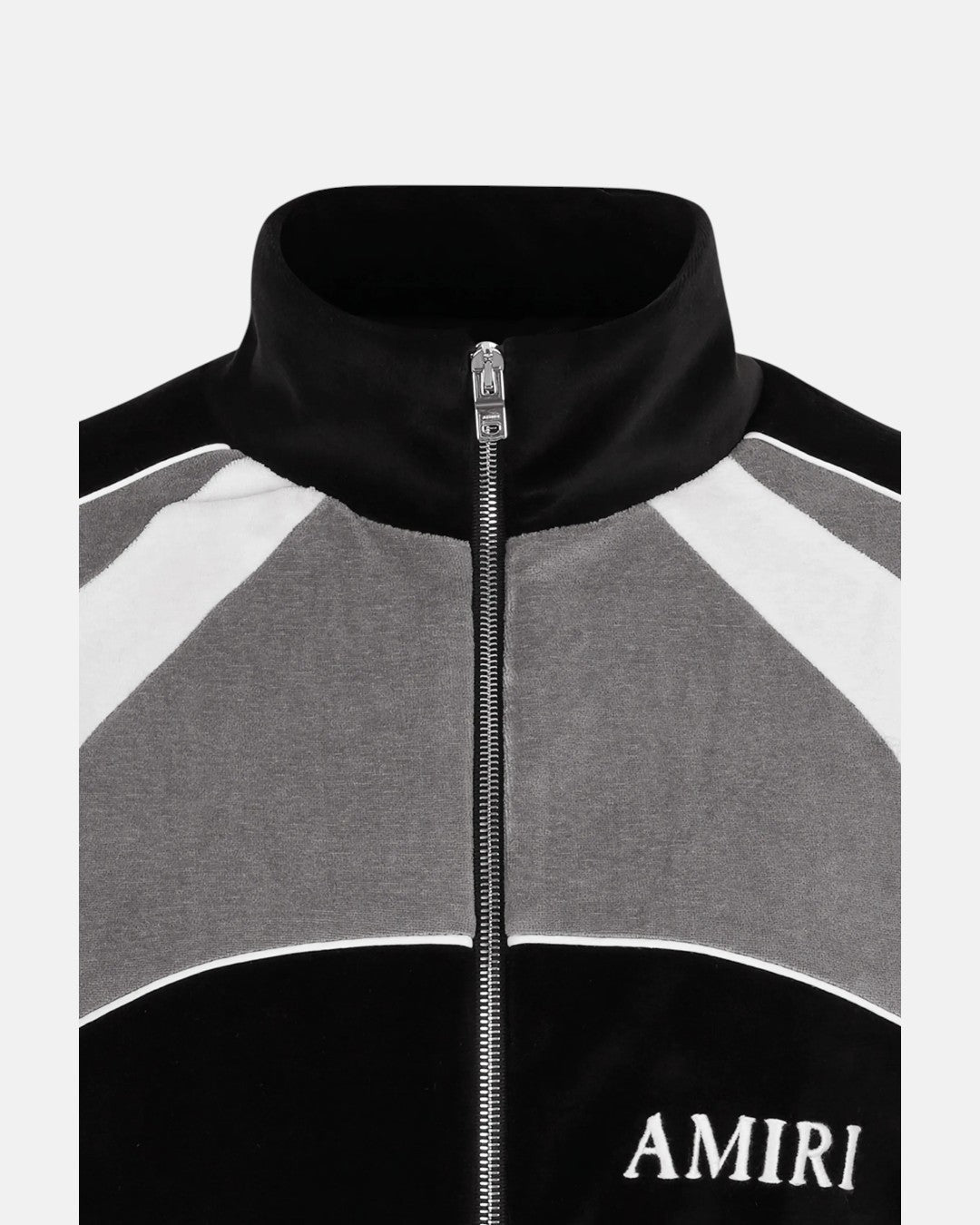 Oversized Panel Track Jacket Black