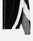 Oversized Panel Track Jacket Black