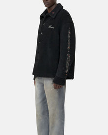Bones Studded Overshirt Black