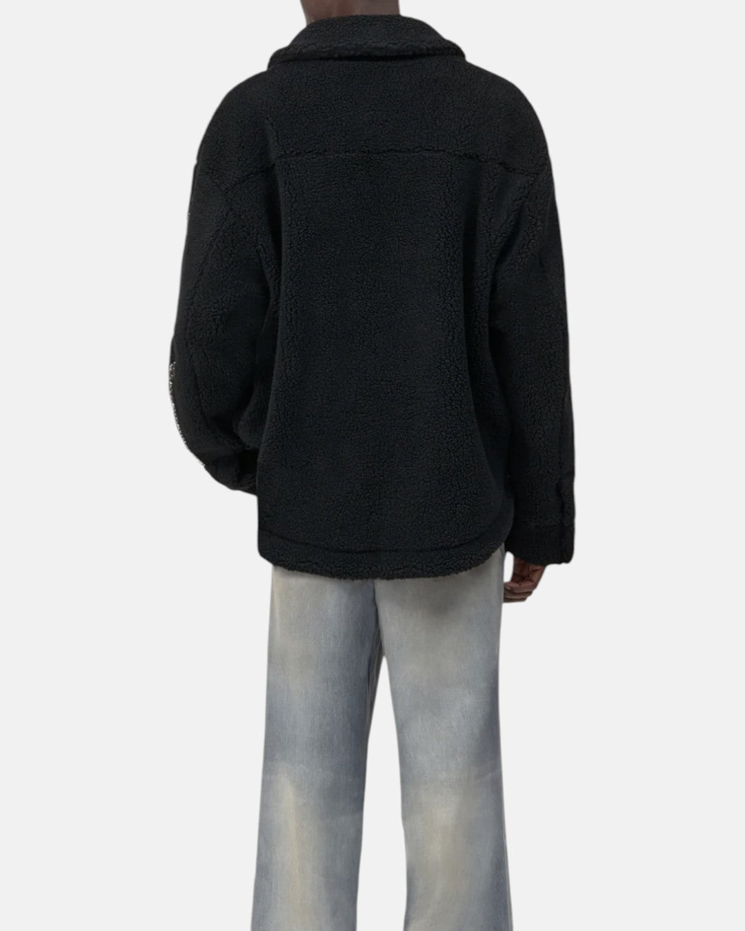 Bones Studded Overshirt Black