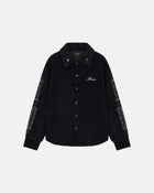 Bones Studded Overshirt Black