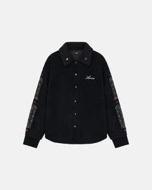 Bones Studded Overshirt Black