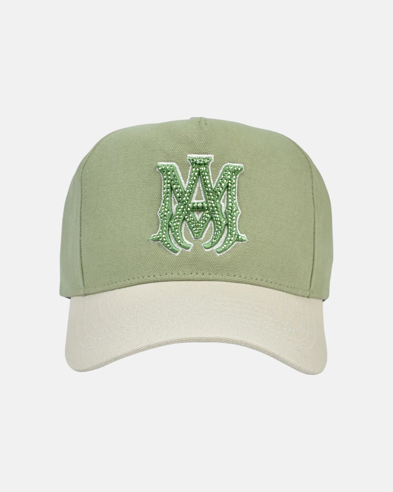 Ma Crystal Canvas Hat Green Tea