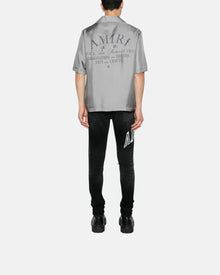 Arts District Bowling Shirt Grey