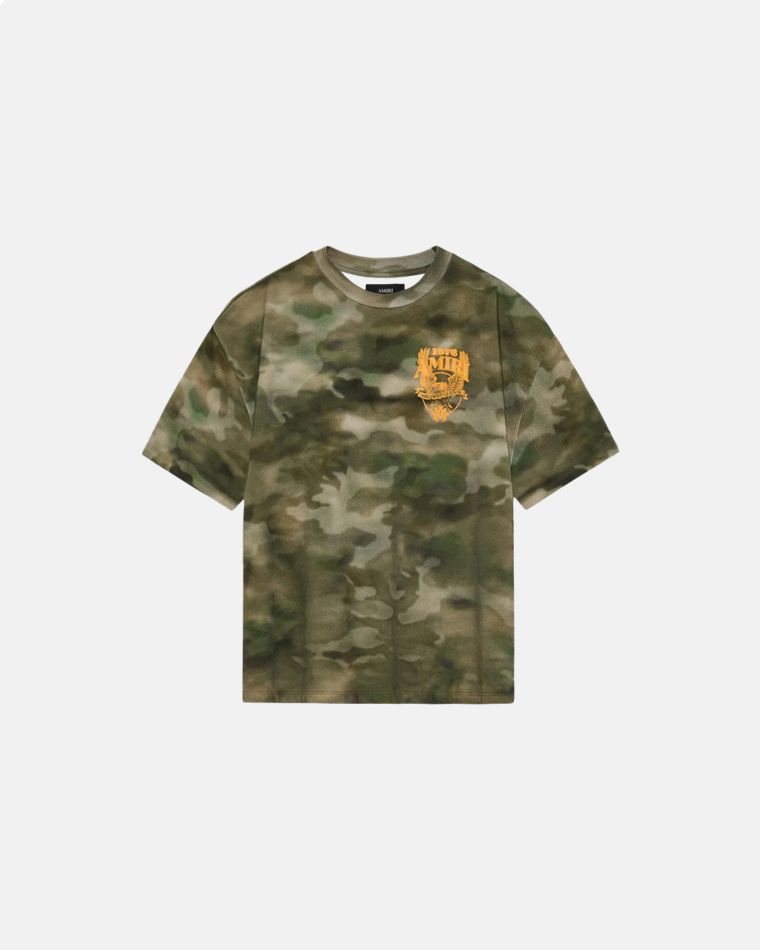 Amiri Eagle Oversized Tee Camo