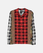 Spliced Ma Quad Flannel Red