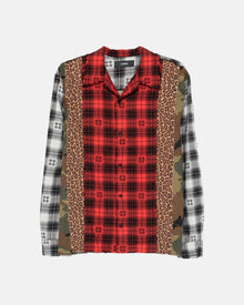 Spliced Ma Quad Flannel Red