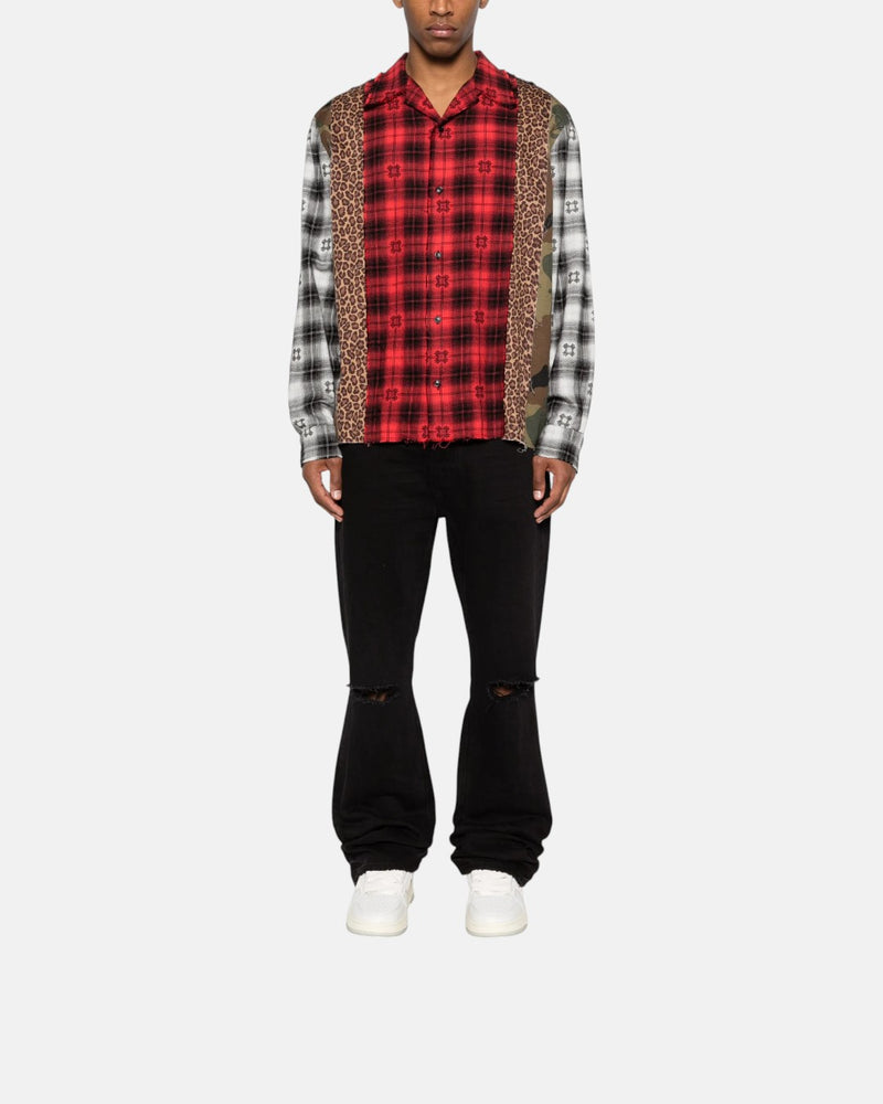 Spliced Ma Quad Flannel Red