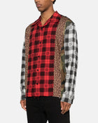 Spliced Ma Quad Flannel Red