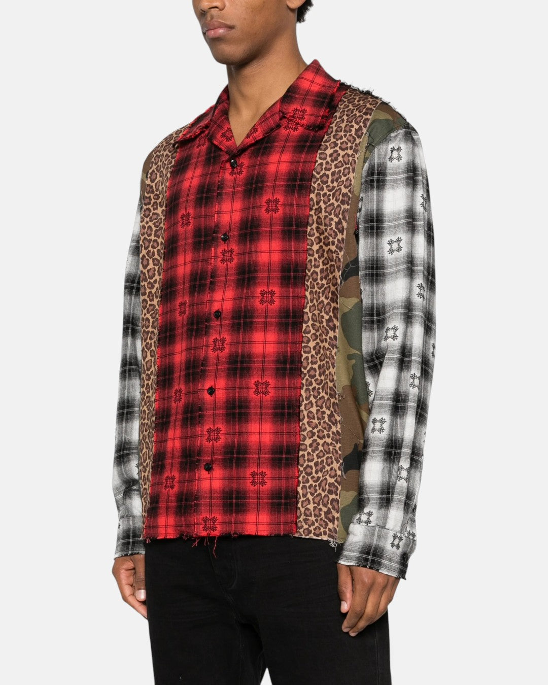Spliced Ma Quad Flannel Red