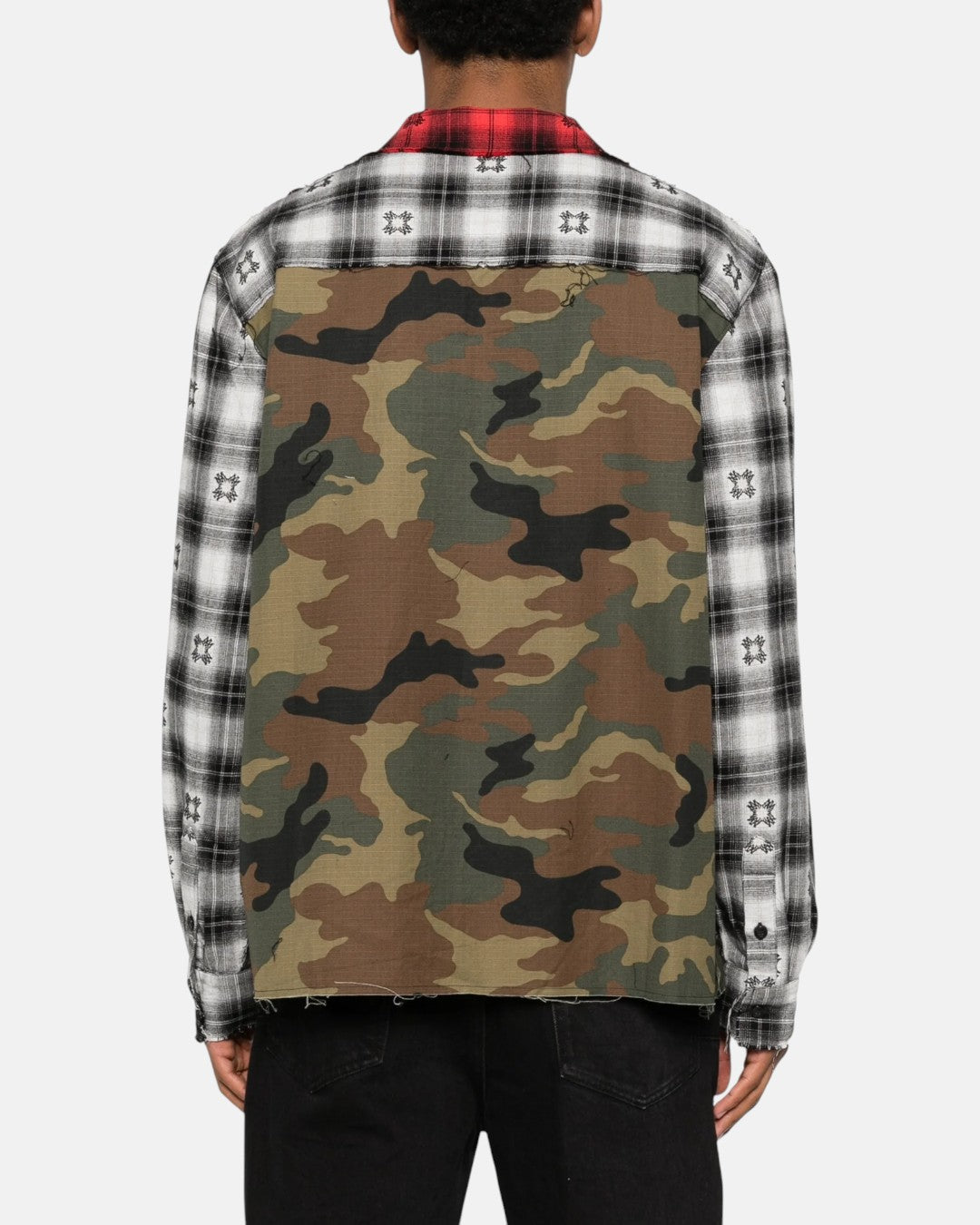 Spliced Ma Quad Flannel Red