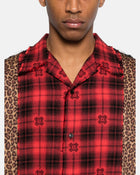 Spliced Ma Quad Flannel Red